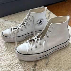 Converse platform high tops